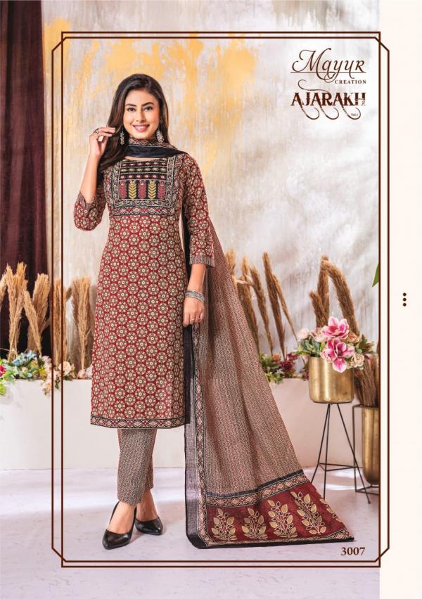 Mayur Ajarakh Vol-3 – Kurti Pant With Dupatta